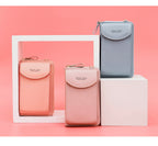 Pochette femme à bandoulière amovible, huit coloris