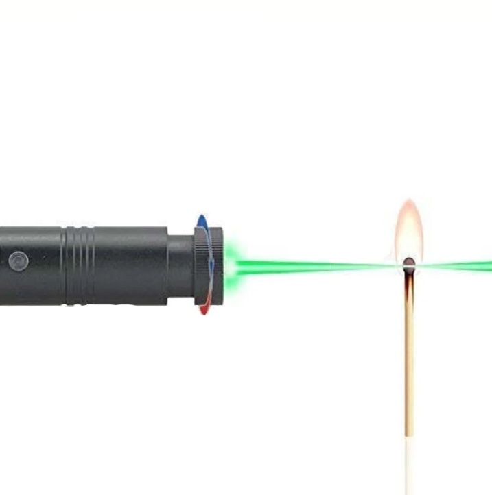 Pointeur laser rechargeable en aluminium, mise au point réglable