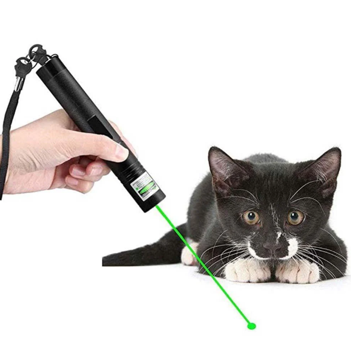Pointeur laser rechargeable en aluminium, mise au point réglable