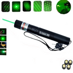 Pointeur laser rechargeable en aluminium, mise au point réglable