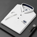 Polo homme col classique, coupe droite, six coloris unis, blanc