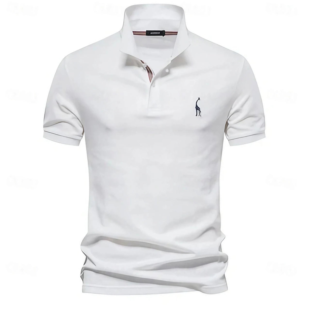 Polo d'été homme léger, huit coloris, du S au 3XL, blanc