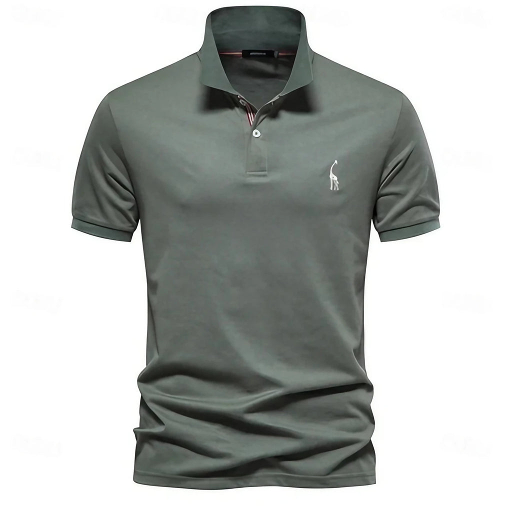 Polo d'été homme léger, huit coloris, du S au 3XL, vert