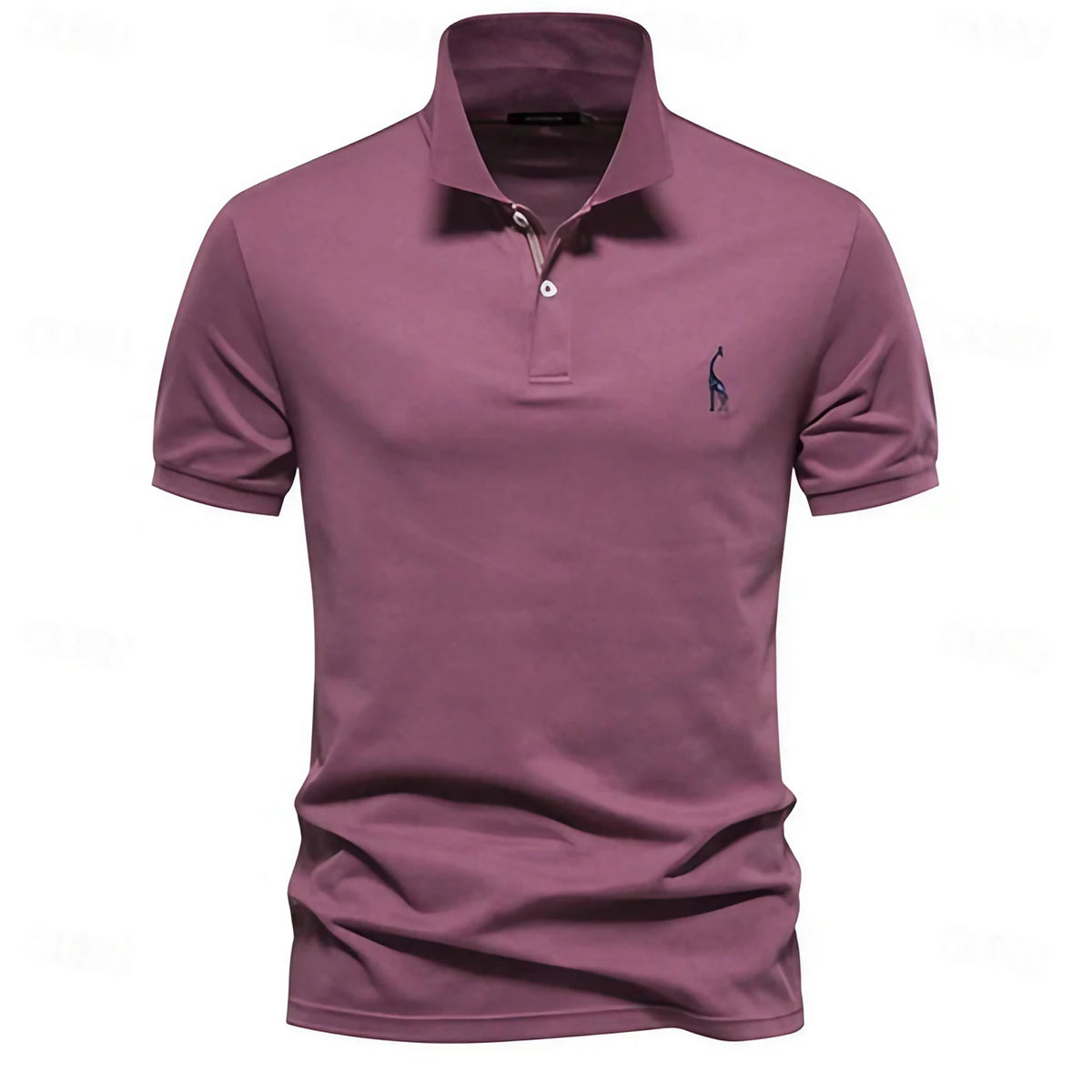 Polo d'été homme léger, huit coloris, du S au 3XL, rose foncé