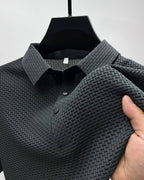 Polo homme coupe ajustée, six coloris, du XS au 3XL, gris