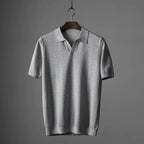 Polo homme léger pour l'été, quatre coloris, du XS au 2XL, assis
