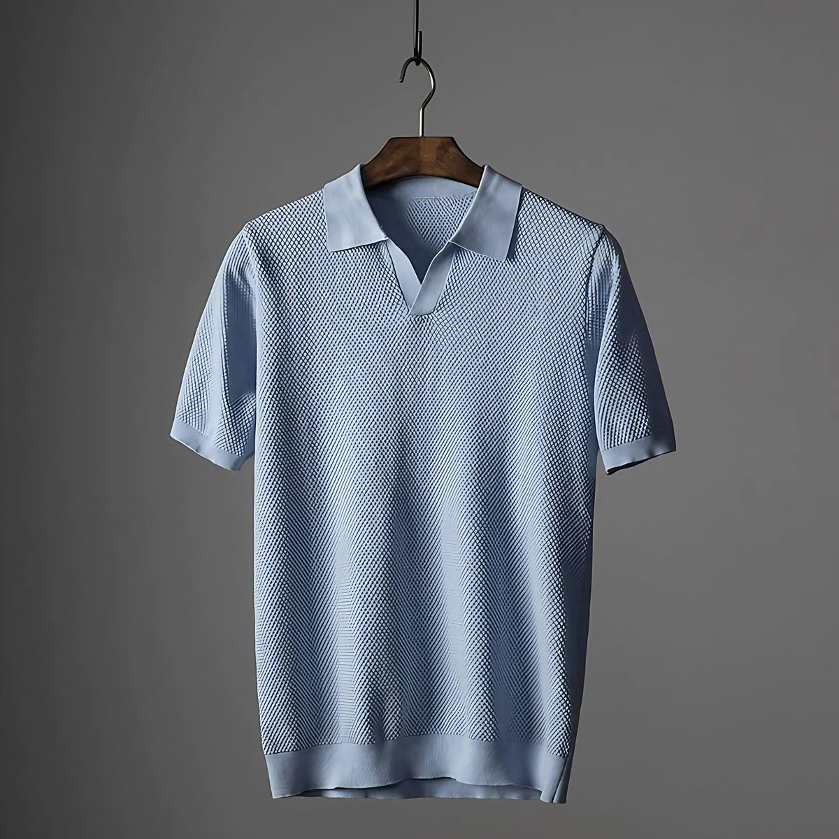 Polo homme léger pour l'été, quatre coloris, du XS au 2XL, bleu