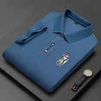 Polo homme décontracté, sept coloris, du XS au 3XL, bleu
