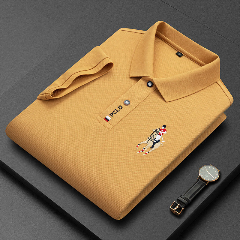 Polo homme décontracté, sept coloris, du XS au 3XL
