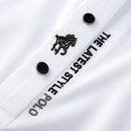Polo homme infroissable, sans repassage, six coloris