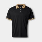 Polo homme à col contrasté, manches courtes, du S au 5XL