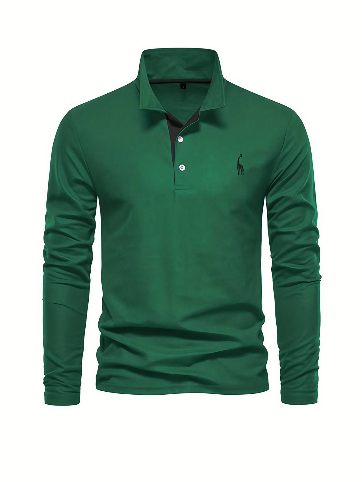 Polo homme uni ou bicolore, huit coloris, du S au 2XL, vert