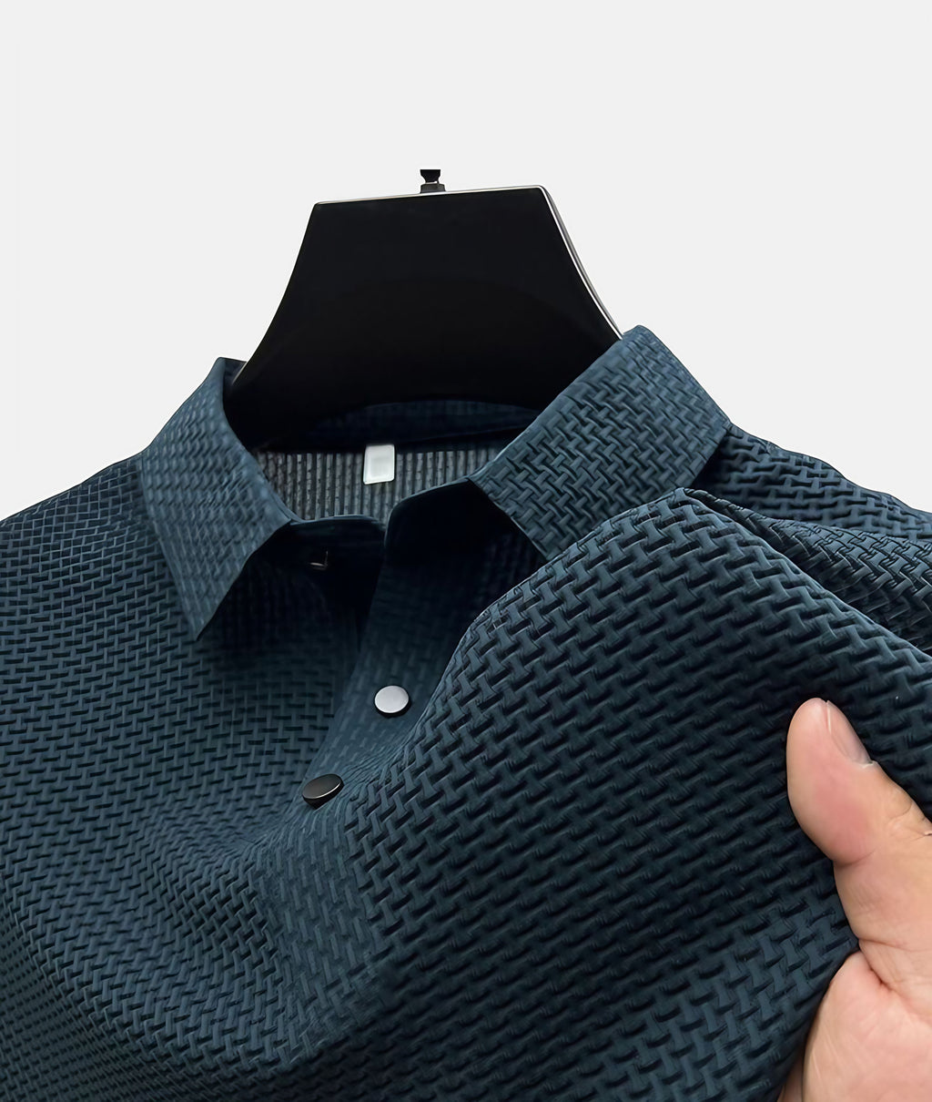 Polo rayé homme, six coloris, du M au 3XL, bleu marine
