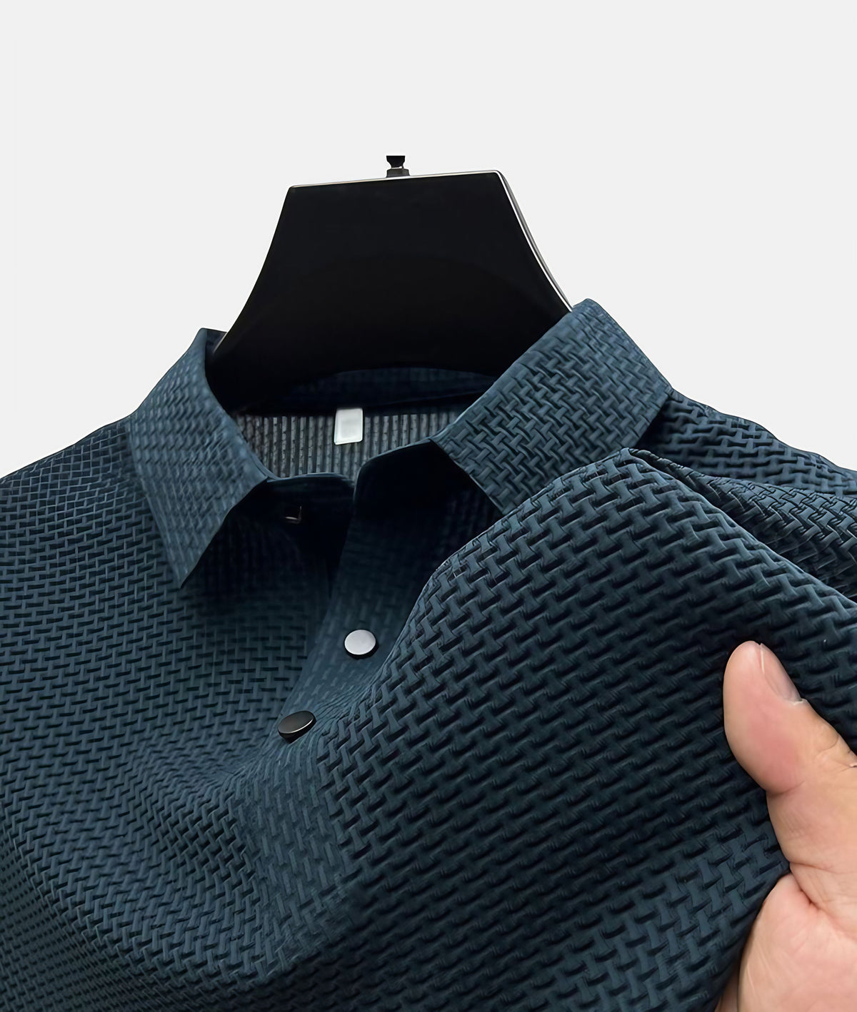 Polo rayé homme, six coloris, du M au 3XL, bleu marine