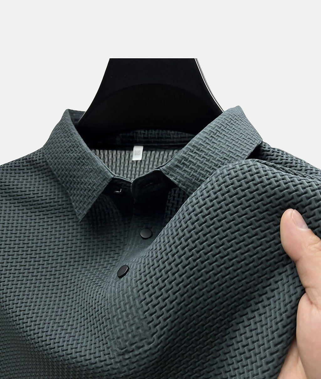 Polo rayé homme, six coloris, du M au 3XL, vert