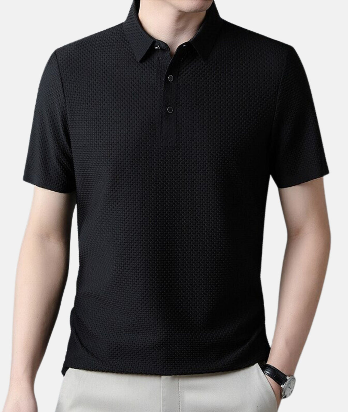 Polo rayé homme, six coloris, du M au 3XL