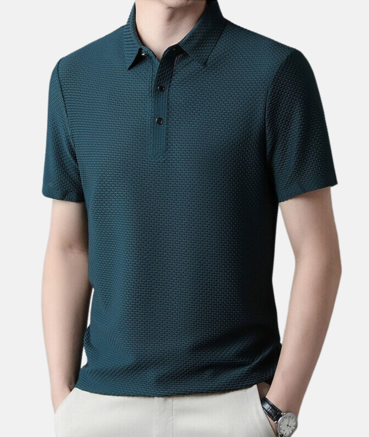 Polo rayé homme, six coloris, du M au 3XL