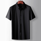 Polo homme à col classique, manches courtes, six coloris, noir