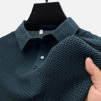 Polo homme léger pour l'été, six coloris, du S au 3XL, bleu