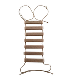 Passerelle murale pour chat avec échelle en sisal, deux longueurs