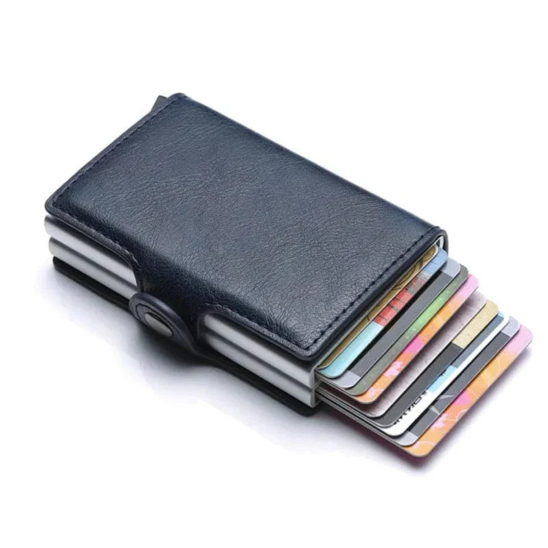 Porte-cartes homme, protection sans contact, 12 cartes, 10 x 6,5 cm