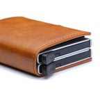 Porte-cartes homme, protection sans contact, 12 cartes, 10 x 6,5 cm
