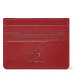 Porte-cartes fin homme, protection anti lecture, six coloris, rouge