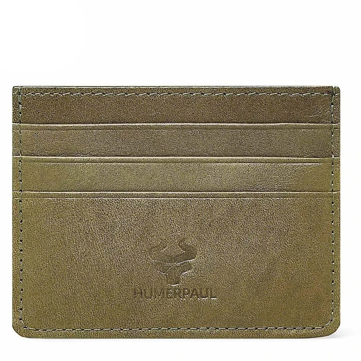 Porte-cartes fin homme, protection anti lecture, six coloris, vert