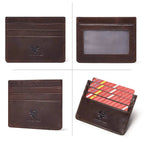 Porte-cartes fin homme, protection anti lecture, six coloris