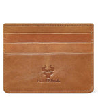 Porte-cartes fin homme, protection anti lecture, six coloris, marron