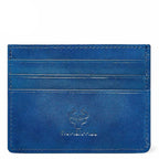 Porte-cartes fin homme, protection anti lecture, six coloris, bleu