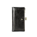 Porte-cartes femme à cadre rigide, blocage sans contact, cinq coloris