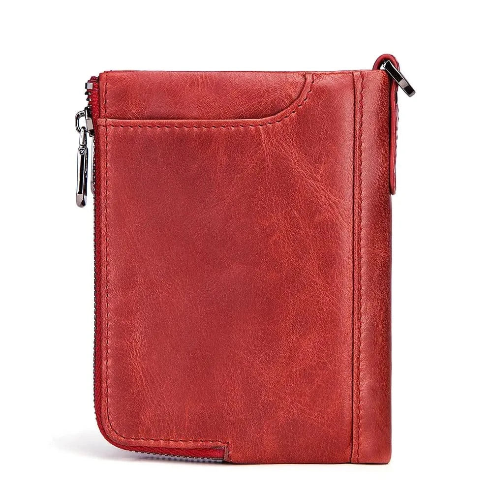 Mini portefeuille femme à blocage sans contact, 14 cm, quatre coloris
