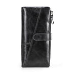 Portefeuille homme en cuir vintage, grand ou moyen format