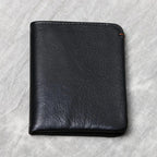 Portefeuille homme extra-plat en cuir, style rétro, 100 g