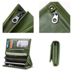 Portefeuille long femme avec place pour le téléphone, six coloris