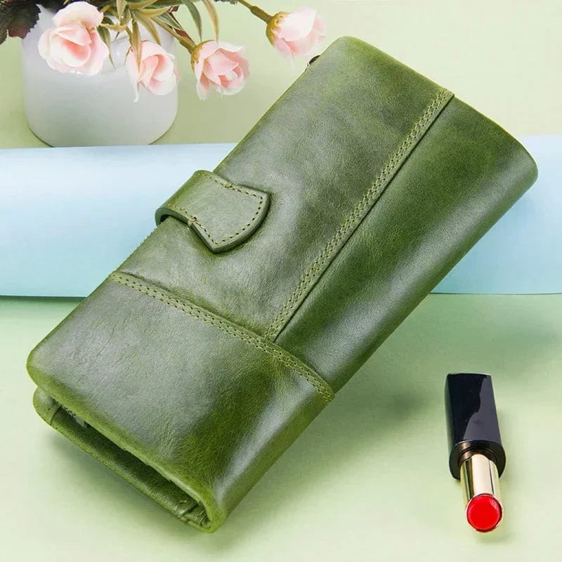 Portefeuille zippé femme, pochette téléphone, sept coloris