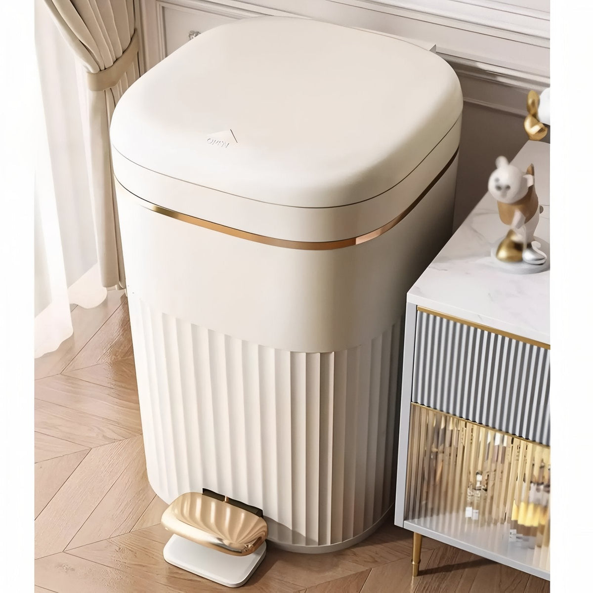 Poubelle à pédale à fermeture douce, 8, 10 ou 15 litres