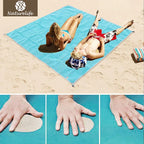 Couverture de plage anti-sable pour 5 à 8 adultes