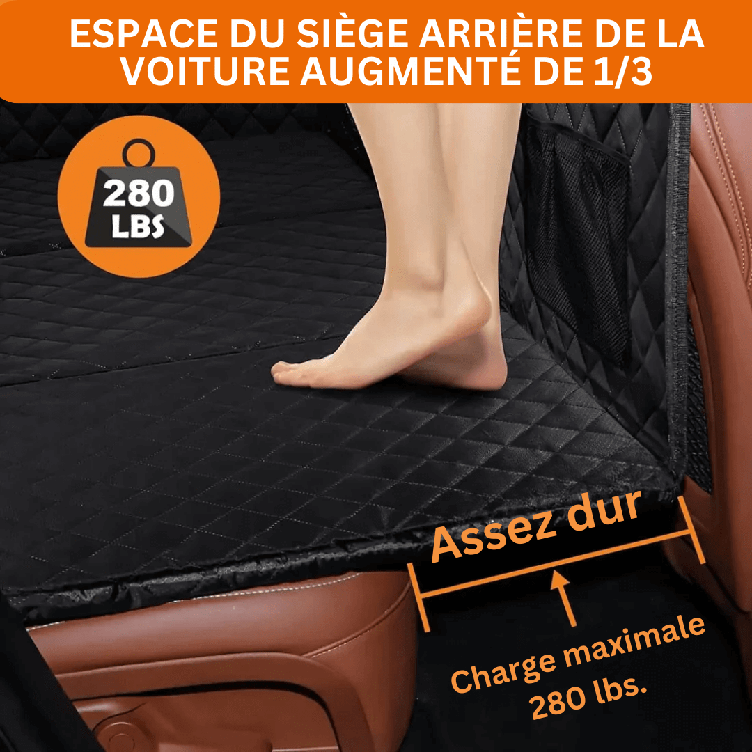 Housse de siège de voiture pour chien, résistante à l'eau