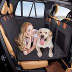 Extension de banquette arrière pour chien, rembourrée, à sangles