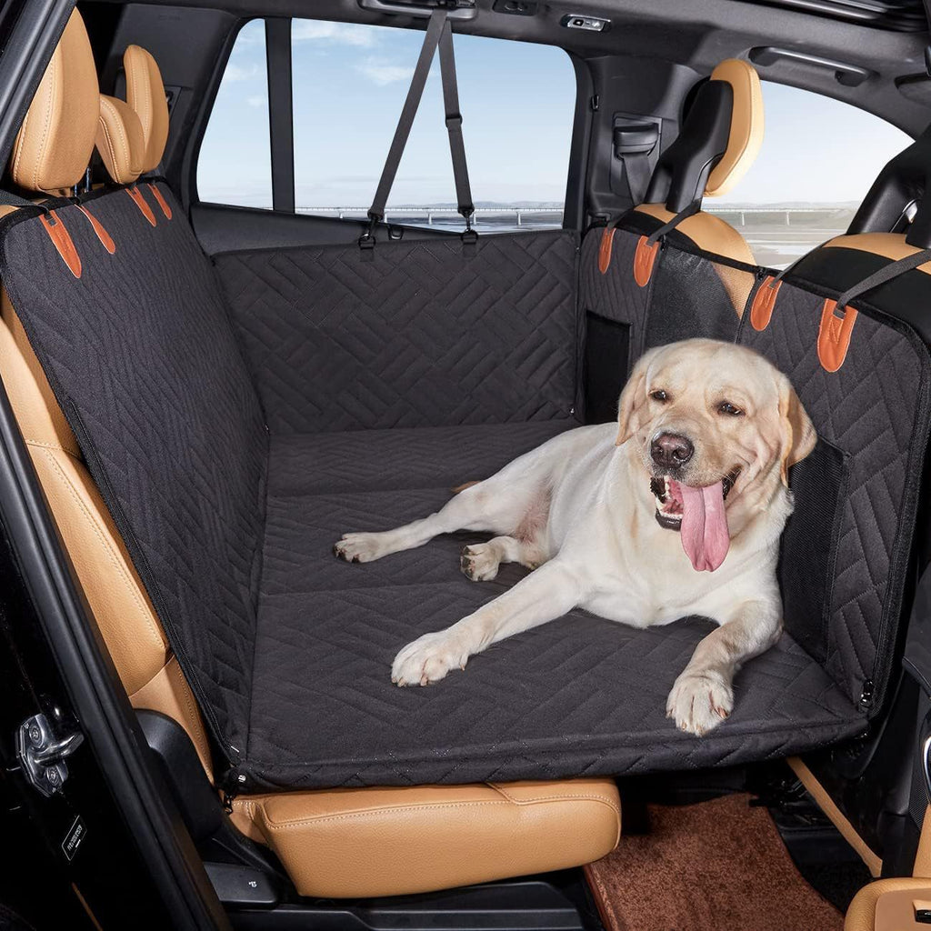 Extension de banquette arrière pour chien, rembourrée, à sangles