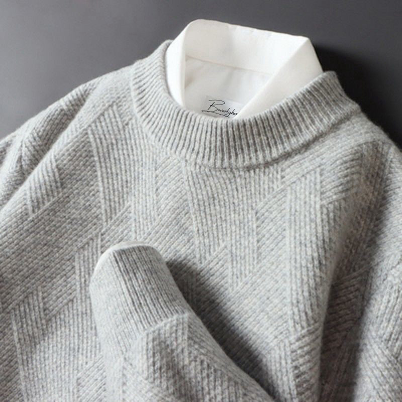 Pull homme chic, cinq coloris, du S au 2XL, gris