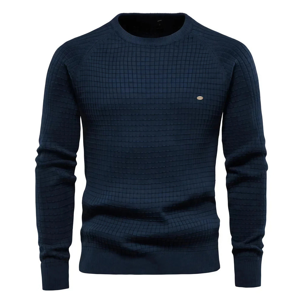Pull col roulé homme à coupe longue, cinq coloris, du S au 2XL, bleu marine