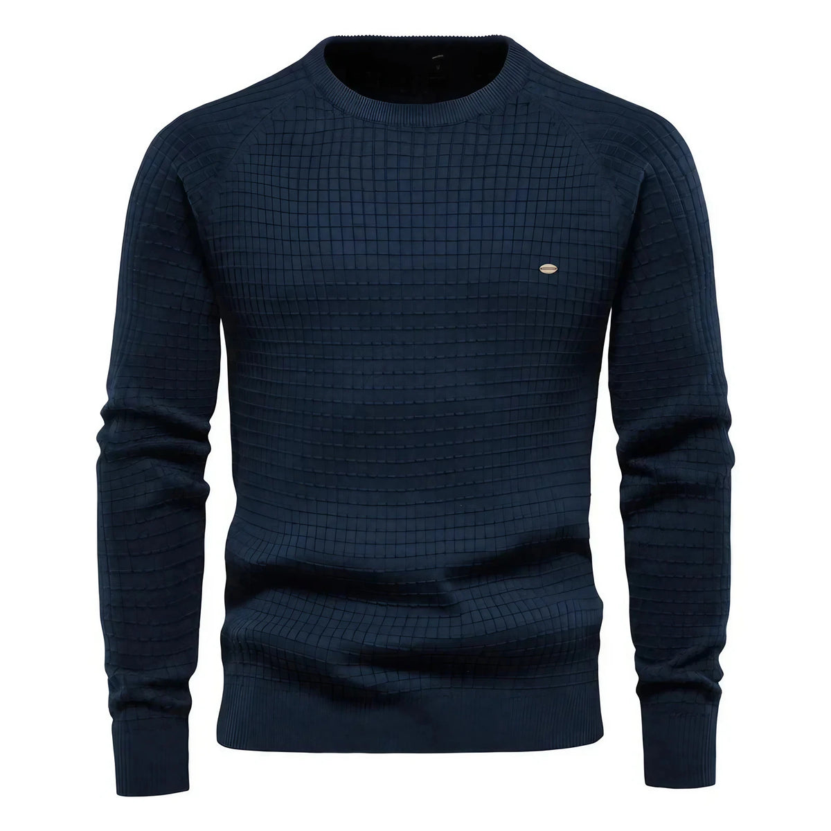 Pull col roulé homme à coupe longue, cinq coloris, du S au 2XL, bleu marine