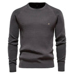 Pull col roulé homme à coupe longue, cinq coloris, du S au 2XL, gris foncé