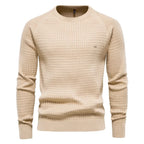 Pull col roulé homme à coupe longue, cinq coloris, du S au 2XL, abricot
