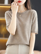 Pull femme uni coupe classique, dix-sept coloris, du M au 2XL