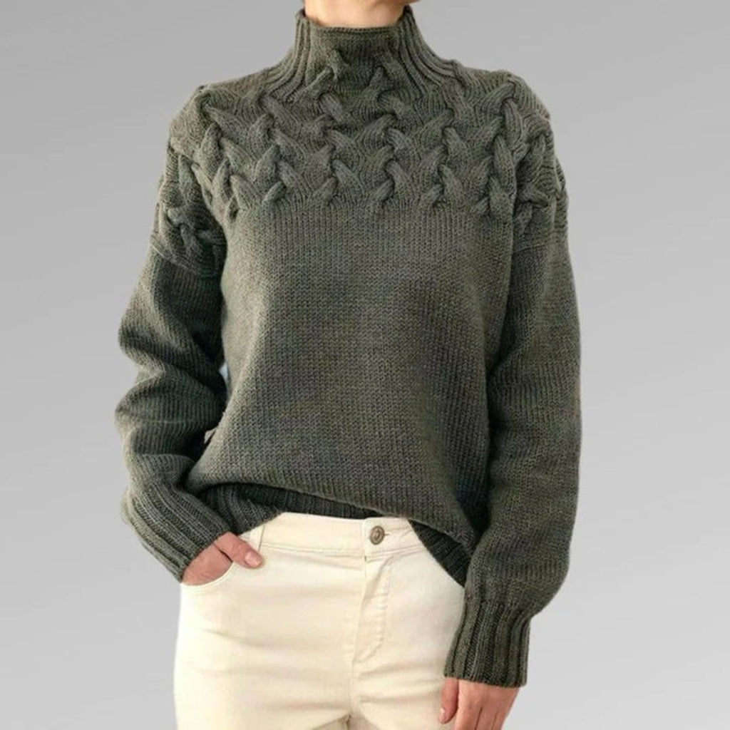 Pull col roulé femme pour l'hiver, six coloris, du S au 2XL