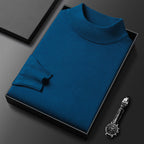 Pull homme en maille à col camionneur zippé, treize coloris